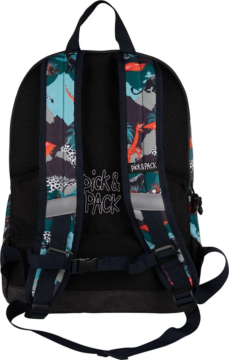 Pick & Pack Forest Dragon Backpack M - Multi green Pick & Pack Forest Dragon Backpack M - Multi Green -Optimaal Reisopslag Winkel 765x1200 10