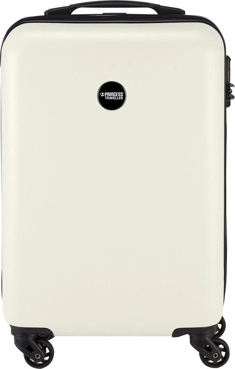 Princess Traveller PT01 - Handbagagekoffer - Pearl White - S - 55cm Princess Traveller PT01 - Handbagagekoffer - Pearl White - S - 55cm -Optimaal Reisopslag Winkel 765x1200 2
