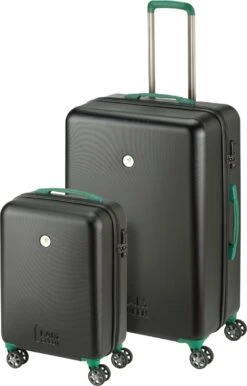 Princess Traveller I'm Green Atlantic - Reiskoffer - Zwart - L - 76cm -Optimaal Reisopslag Winkel 767x1200 1