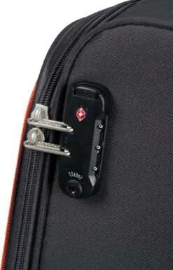 American Tourister Reiskoffer - Sea Seeker Spinner 55cm (Handbagage)- Charcoal Grey -Optimaal Reisopslag Winkel 767x1200 3