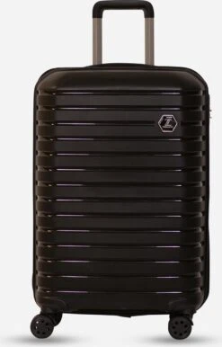 ©TROLLEYZ - Berlin No.11 - Reiskoffer 69cm Met Cijferslot - Dubbele Wielen - 360° Spinners - 100% Polypropyleen- Reiskoffer In Night Black -Optimaal Reisopslag Winkel 767x1200 4