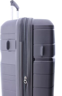 Gladiator Boxing L Spinner 77 - Exp - TSA Slot - Metallic Grey -Optimaal Reisopslag Winkel 773x1200 2