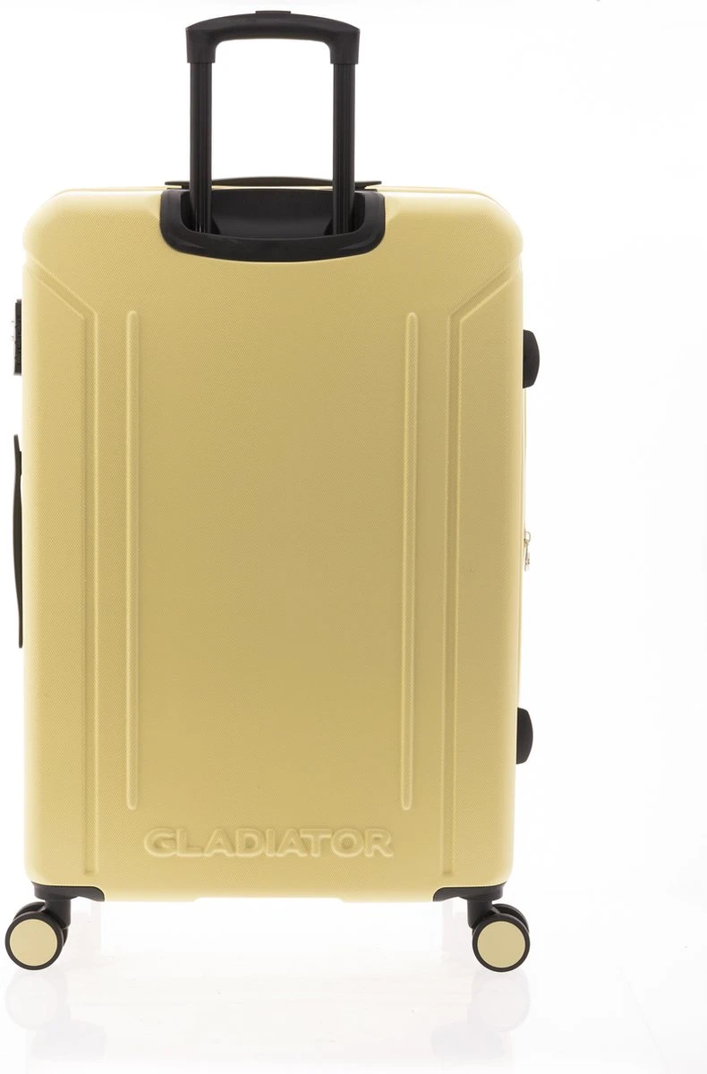 Gladiator Tropical Grote Koffer Expandable - 77 cm - 105/117 liter - Geel Gladiator Tropical Grote Koffer Expandable - 77 Cm - 105/117 Liter - Geel -Optimaal Reisopslag Winkel 790x1200 2