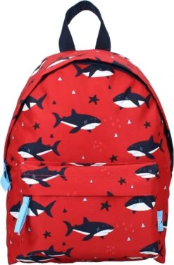 Prêt Get Excited Rugzak - Rood - Haai