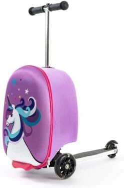 Kinderstep | Reiskoffer Met Wielen - FDBW - Koffer Kinderen | Paarse Eenhoorn | Step Met 3 Wielen - Bouncy Box 50 Kilo 40x20x25 Cm + Nekkussen Vliegtuig 6 Kinderstep | Reiskoffer Met Wielen - FDBW - Koffer Kinderen | Paarse Eenhoorn | Step Met 3 Wielen - Bouncy Box 50 Kilo 40x20x25 Cm + Nekkussen Vliegtuig -Optimaal Reisopslag Winkel 792x1200 3