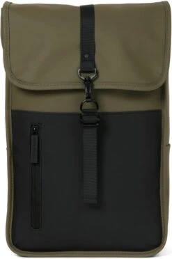 Norländer Dull PU Duo Rugtas - Met Laptopvak - Groen/Zwart -Optimaal Reisopslag Winkel 797x1200 14