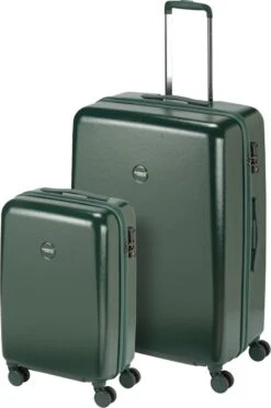 Princess Traveller Harlem - Handbaggage Koffer - Groen - S - 55cm -Optimaal Reisopslag Winkel 797x1200 2