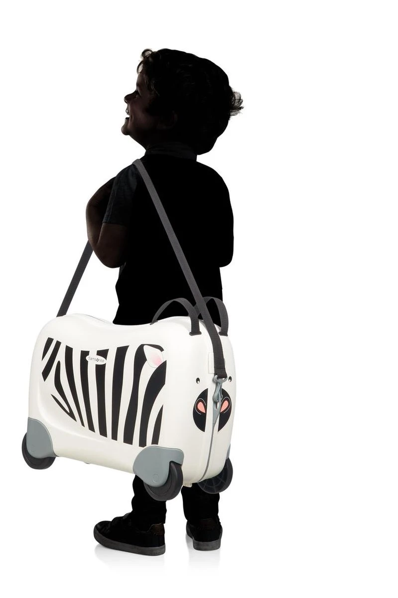 Samsonite Ride-on Kinderkoffer - Dream Rider Suitcase Zebra Z. Samsonite Ride-on Kinderkoffer - Dream Rider Suitcase Zebra Z. -Optimaal Reisopslag Winkel 799x1200 12