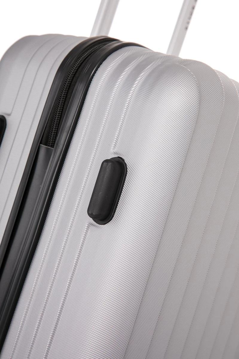 Royalty Rolls Amsterdam Handbagage Koffer 52 cm - 25 liter - Zilvergrijs Royalty Rolls Amsterdam Handbagage Koffer 52 Cm - 25 Liter - Zilvergrijs -Optimaal Reisopslag Winkel 799x1200 48