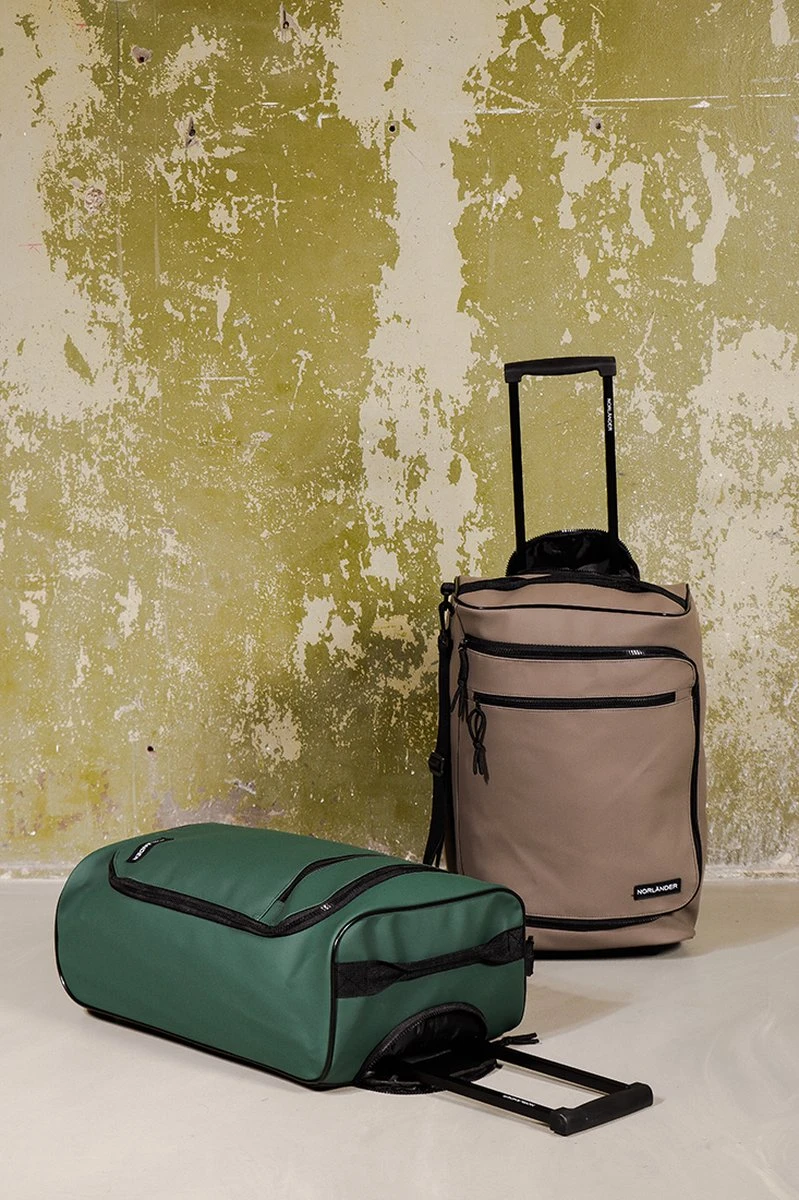 Norlander Lyon Trolleytas - Dull PU - 21 Liter - Taupe Norlander Lyon Trolleytas - Dull PU - 21 Liter - Taupe -Optimaal Reisopslag Winkel 799x1200 49