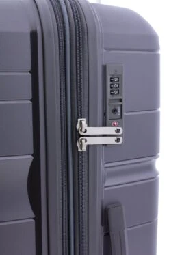 Gladiator Boxing L Spinner 77 - Exp - TSA Slot - Metallic Grey -Optimaal Reisopslag Winkel 799x1200 84