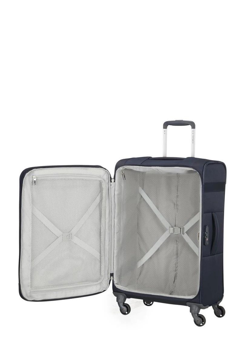Samsonite Reiskoffer - Citybeat Spinner 66/24 uitbreidbaar (Medium) Navy Blue Samsonite Reiskoffer - Citybeat Spinner 66/24 Uitbreidbaar (Medium) Navy Blue -Optimaal Reisopslag Winkel 799x1200 87