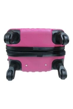 SB Travelbags 'Expandable' Handbagage Koffer 53cm 4 Wielen Trolley - Roze -Optimaal Reisopslag Winkel 800x1200 12
