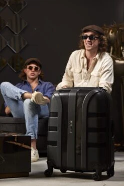 ©TROLLEYZ - Paris No.5 - Reiskoffer - 78cm Met TSA Slot - Dubbele Wielen - 360° Spinners - 100% Polypropyleen - Reiskoffer In Piano Black -Optimaal Reisopslag Winkel 800x1200 37