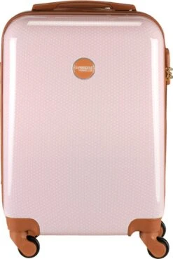 Princess Traveller Trendy Dots - Handbagage Koffer - Roze - S - 55cm -Optimaal Reisopslag Winkel 801x1200 1