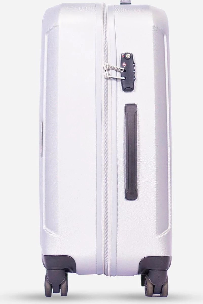 ©TROLLEYZ - Bali No.22 - Reiskoffer 69cm met TSA slot - Dubbele wielen - 360° spinners - 100% ABS - Reiskoffer in Metallic Grey ©TROLLEYZ - Bali No.22 - Reiskoffer 69cm Met TSA Slot - Dubbele Wielen - 360° Spinners - 100% ABS - Reiskoffer In Metallic Grey -Optimaal Reisopslag Winkel 801x1200 7