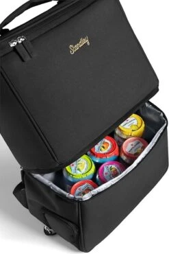 Standley SplitBag - Rugzak - Koeltas - Inclusief Koelelementen - Rugtas - Zwart - Met Handgel Sleutelhanger - Cadeau -Optimaal Reisopslag Winkel 802x1200 12
