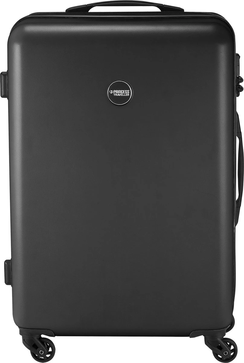 Princess Traveller PT01 - Reiskoffer - Pitch Black - M - 67cm Princess Traveller PT01 - Reiskoffer - Pitch Black - M - 67cm -Optimaal Reisopslag Winkel 808x1200 1