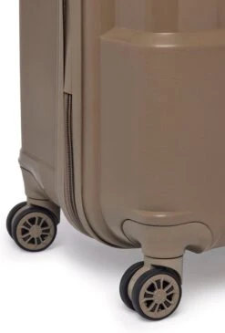 ©TROLLEYZ - Venice No.10 - Trolley - 55cm Met TSA Slot - Dubbele Wielen - 360° Spinners - 100% Polypropyleen - Handbagage Koffer In Pearl Sand -Optimaal Reisopslag Winkel 813x1200