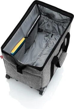 Reisenthel Allrounder Trolley Reiskoffer Reistas Op 2 Wielen - 30L - Twist Silver Grijs -Optimaal Reisopslag Winkel 814x1200