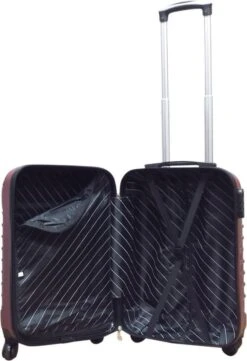 Castillo Quadrant 2 Delige ABS Kofferset (XL + S) - Zwart -Optimaal Reisopslag Winkel 821x1200 3