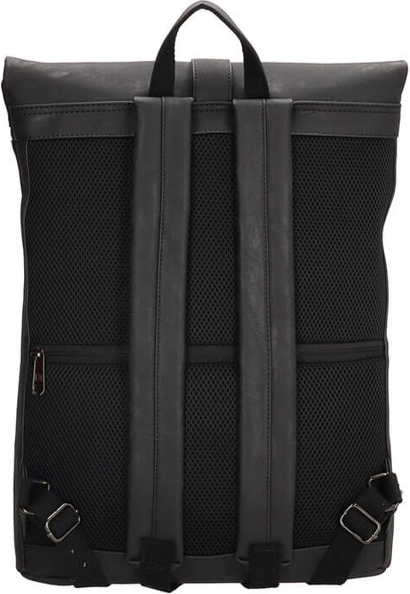 Enrico Benetti Rotterdam 66598 Laptop rugzak / businesstas rolltop rugzak 15" laptopvak - Zwart Enrico Benetti Rotterdam 66598 Laptop Rugzak / Businesstas Rolltop Rugzak 15" Laptopvak - Zwart -Optimaal Reisopslag Winkel 828x1200 5