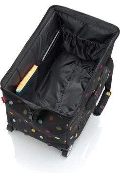 Reisenthel Allrounder Trolley Reiskoffer Reistas Op 2 Wielen - 30L - Dots Zwart -Optimaal Reisopslag Winkel 830x1200 4