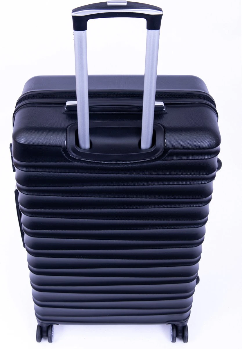 Tobeyz - Kofferset - 3-delig Zwart Handbagage - Verrijdbaar op 4 Wielen - Stevig ABS - Lichtgewicht, Trolley Tobeyz - Kofferset - 3-delig Zwart Handbagage - Verrijdbaar Op 4 Wielen - Stevig ABS - Lichtgewicht, Trolley -Optimaal Reisopslag Winkel 834x1200 3
