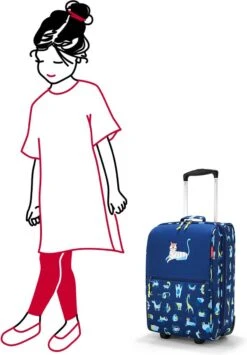 Reisenthel Trolley XS Kids Reiskoffer Kind - Maat XS - 12L - ABC Friens Blue Blauw -Optimaal Reisopslag Winkel 835x1200 1