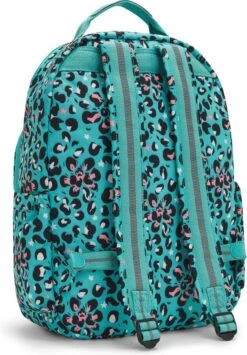 Kipling Seoul Rugzak - Leopard Flower -Optimaal Reisopslag Winkel 836x1200 2