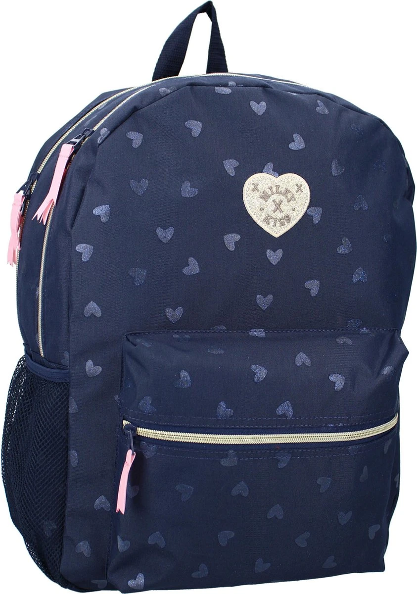 Milky Kiss Ballerina - Rugzak - Schooltas meisje - Blauw - Hartjes Milky Kiss Ballerina - Rugzak - Schooltas Meisje - Blauw - Hartjes -Optimaal Reisopslag Winkel 843x1200 2