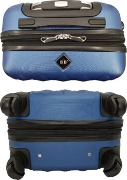 SB Travelbags 'Expandable' Bagage Koffer 65cm- Blauw -Optimaal Reisopslag Winkel 844x1200 1