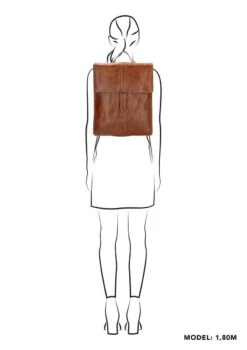 Micmacbags Porto Rugzak - 15 Inch - Bruin -Optimaal Reisopslag Winkel 847x1200 4