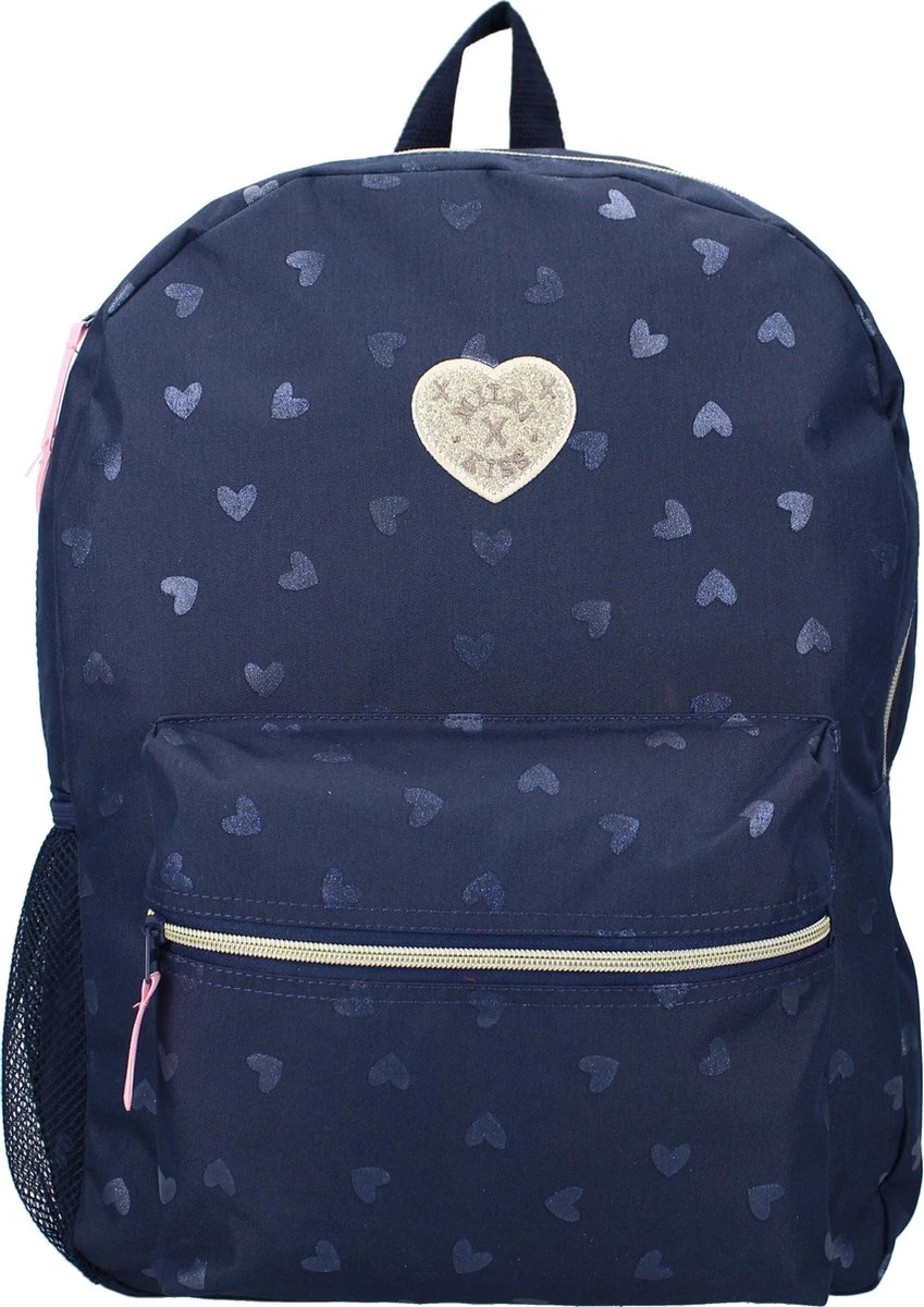 Milky Kiss Ballerina - Rugzak - Schooltas meisje - Blauw - Hartjes Milky Kiss Ballerina - Rugzak - Schooltas Meisje - Blauw - Hartjes -Optimaal Reisopslag Winkel 849x1200 3