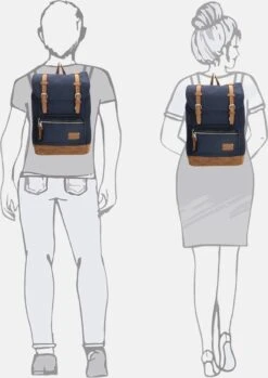 Enrico Benetti Santiago 46162 Laptoprugzak Met 17" Laptopvak - Blauw -Optimaal Reisopslag Winkel 849x1200 4