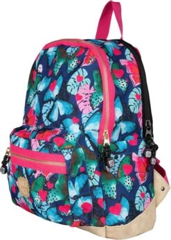 Pick & Pack Prachtige Vlinder - Rugzak - Donkerblauw - Maat M -Optimaal Reisopslag Winkel 855x1200 8