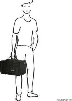 Enrico Benetti Orlando 35300 S Reistas / Sporttas 41 Liter - Zwart -Optimaal Reisopslag Winkel 861x1200 2