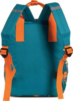 Fabrizio Rugzak Jungle Junior 8 Liter Polyester Groen/oranje -Optimaal Reisopslag Winkel 869x1200 1