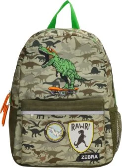 Zebra Rugzak Dino Camouflage (m) + Dino Ei -Optimaal Reisopslag Winkel 872x1200 2
