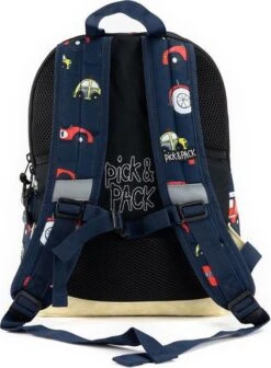 Pick & Pack Auto’s - Rugzak - Donkerblauw - Maat M -Optimaal Reisopslag Winkel 881x1200 4