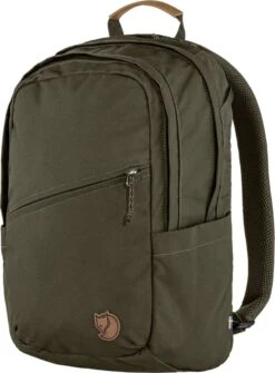 Fjallraven Fjällräven Räven 20 Unisex Rugzak - Dark Olive -Optimaal Reisopslag Winkel 884x1200 3