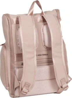 New Rebels® William - Rugtas - Roze - Waterafstotend - 15.6151413121087 - 28x15x43cm - Rugzak / Backpack -Optimaal Reisopslag Winkel 885x1200 7