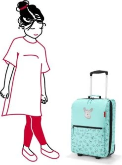 Reisenthel Trolley XS Kids Reiskoffer Kind - Maat XS - 12L - Cats&Dogs Mint -Optimaal Reisopslag Winkel 887x1200 1