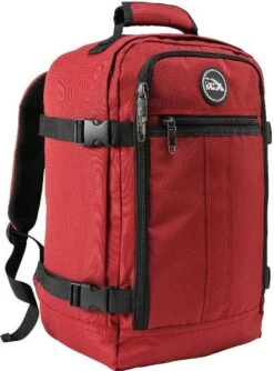 CabinMax Metz Reistas – Handbagage 20L – Rugzak – Schooltas - 40x25x20 Cm – Compact Backpack – Lichtgewicht – Oxide Rood