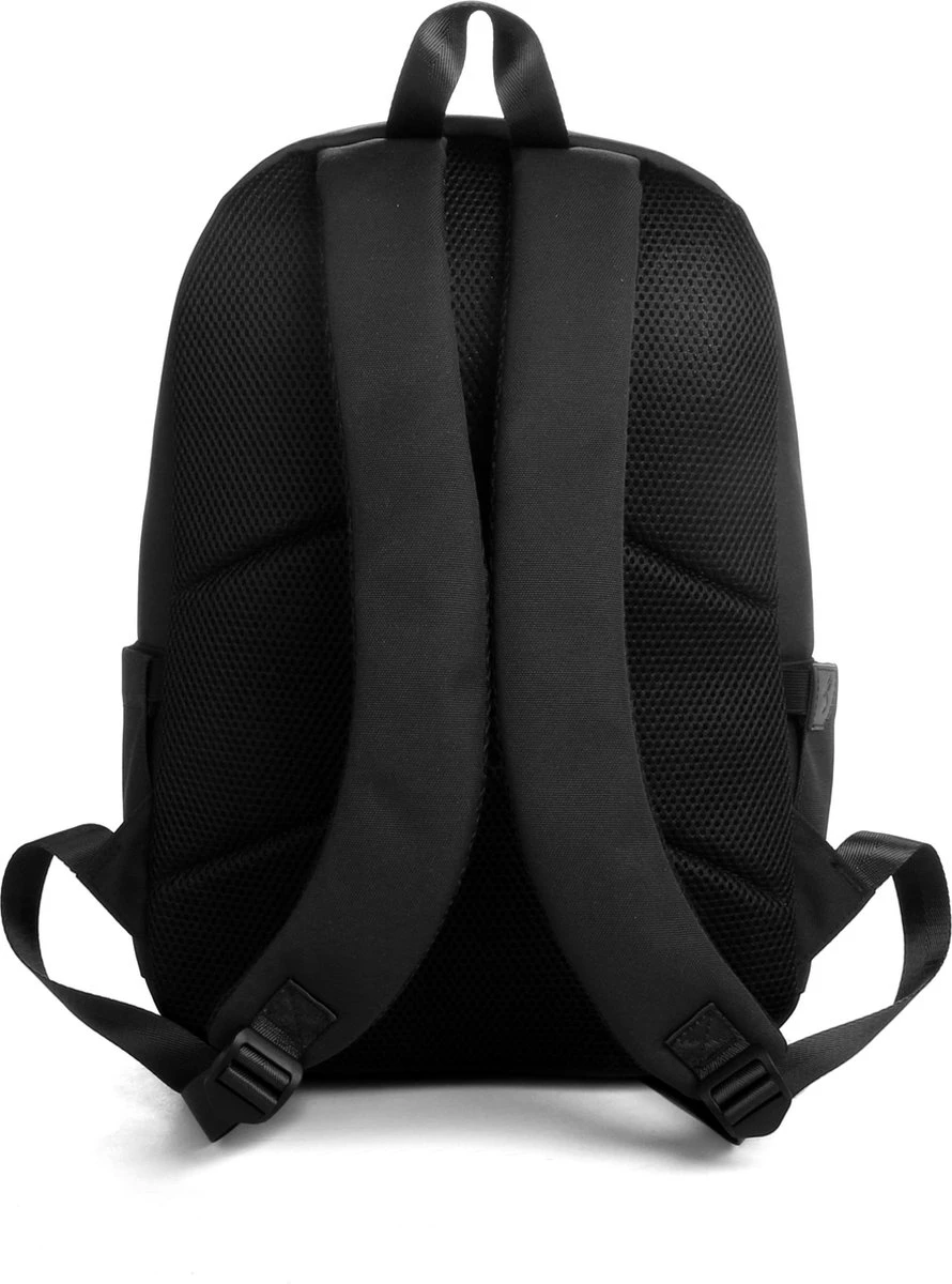 YLX Finch rugzak. Zwart. Recyceld Rpet materiaal. Gerecyclede plastic flessen - Eco friendly. Volwassenen - tieners - middelbare scholieren - jongens - meisjes. 14" laptop sleeve. Backpack - schooltas - rugzak YLX Finch Rugzak. Zwart. Recyceld Rpet Materiaal. Gerecyclede Plastic Flessen - Eco Friendly. Volwassenen - Tieners - Middelbare Scholieren - Jongens - Meisjes. 14" Laptop Sleeve. Backpack - Schooltas - Rugzak -Optimaal Reisopslag Winkel 890x1200 4