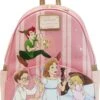 Disney Loungefly Mini Backpack Peter Pan - 4 L - Roze -Optimaal Reisopslag Winkel 892x1200 6