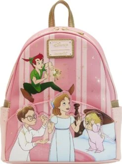 Disney Loungefly Mini Backpack Peter Pan - 4 L - Roze