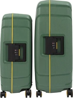 CarryOn Steward Kofferset - 2-delige TSA Trolleyset Met Kliksloten - Dubbele Wielen - Groen 4 CarryOn Steward Kofferset - 2-delige TSA Trolleyset Met Kliksloten - Dubbele Wielen - Groen -Optimaal Reisopslag Winkel 895x1200 1