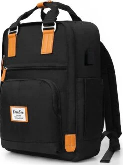 Rugzak Met Laptopvak - Rugzak Van 30 Liter Voor Heren / Dames - Waterdichte Rugzak Voor School / Werk / Reizen - Zwart Maat L -Optimaal Reisopslag Winkel 895x1200 3