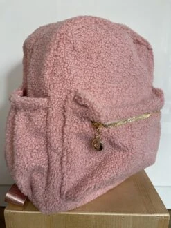 Merkloos Teddy Rugzak Roze Zijvak | Kind | Peuter | School | Rugzak Teddy | Meisje | Jongen -Optimaal Reisopslag Winkel 899x1200 5